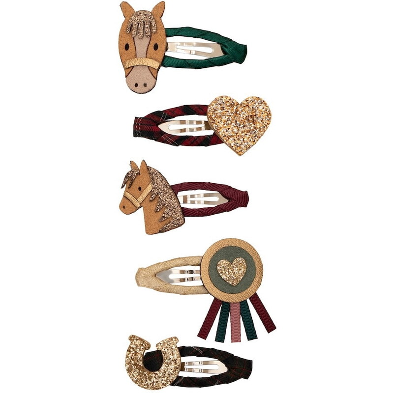 MIMI & LULA Sponky do vlasov Pony Pals Mini – sada 5 ks 65596840