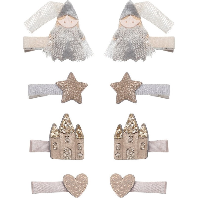 MIMI & LULA Sponky do vlasov Princess Castle Clip – set 8 ks 65596843