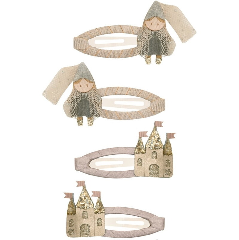 MIMI & LULA Sponky do vlasov Princess Clip – set 4 ks 65596854