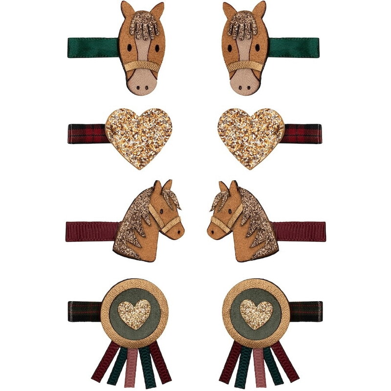 MIMI & LULA Sponky do vlasov Pony Pals Mini – set 8 ks 65596848
