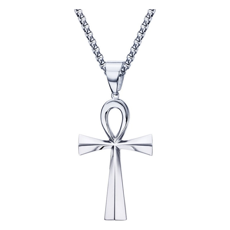 Impress Jewelry Prívesok z chirurgickej ocele Anch kríž života 65221790