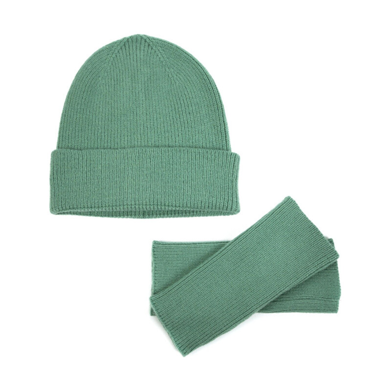 ArtOfPolo set čiapka s palčiakmi minimalizmus Tortuise 65227920