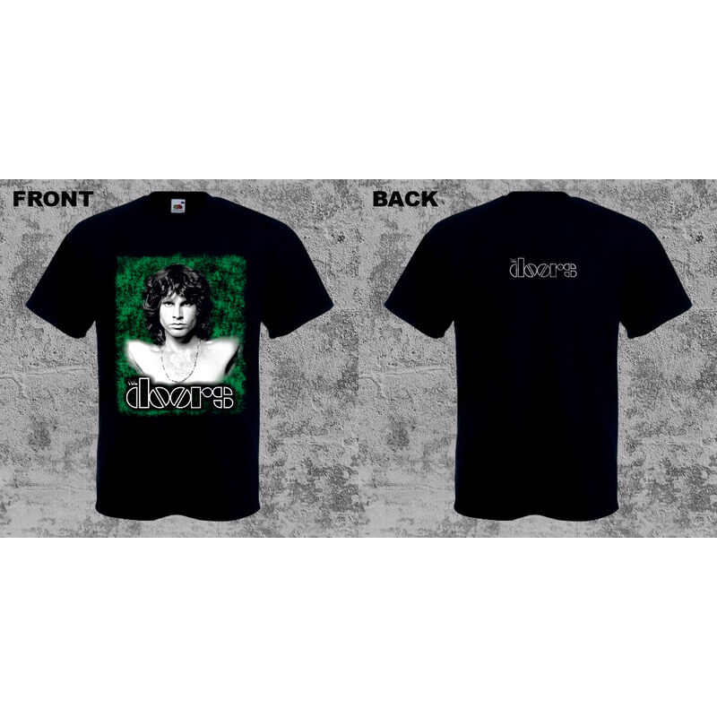 Fruit of the Loom Doors - Morrison Portrait (tričko) 65597800