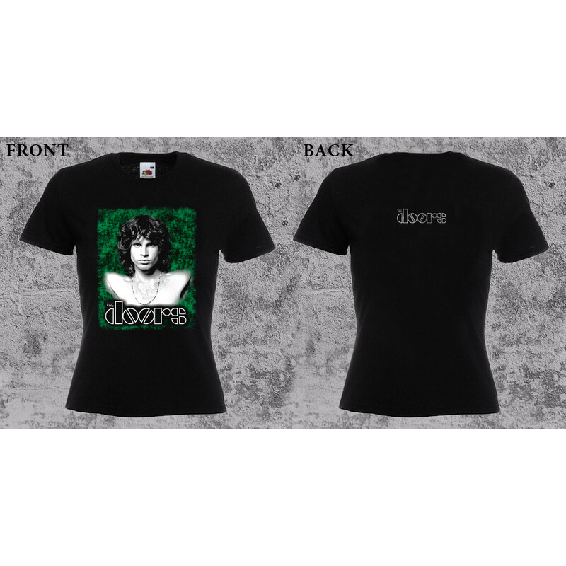 Fruit of the Loom Doors - Morrison Portrait (dámske tričko) 65597801