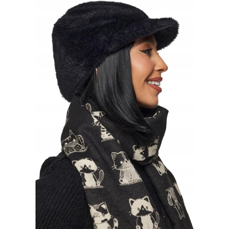 Fashionweek Dámska čiapka zimná šiltovka z alpaky klobúk KARR301 65597808