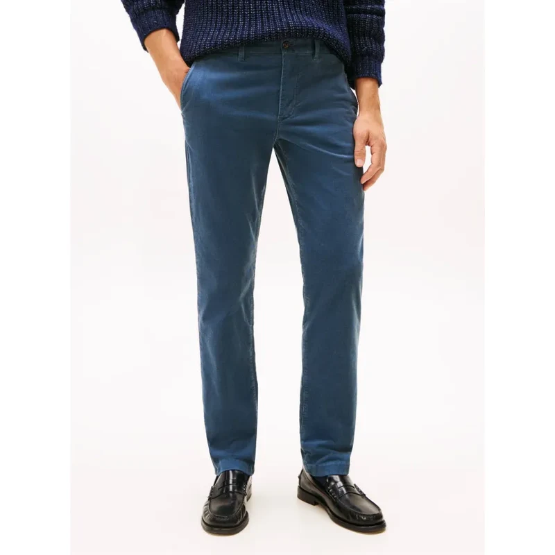 Tommy Hilfiger Menčestrové chino nohavice DENTON | Straight fit 66801141