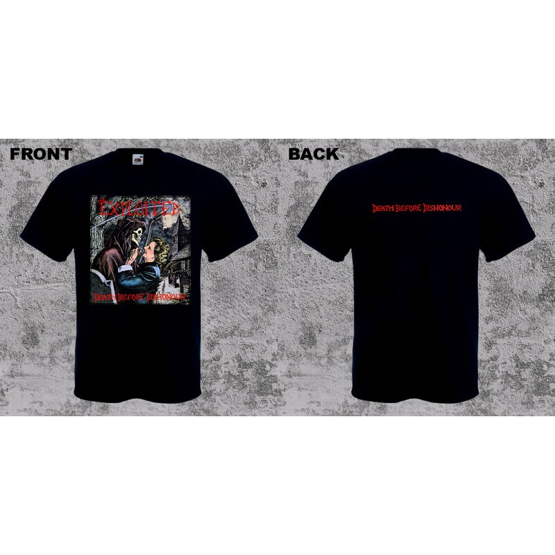 Fruit of the Loom Exploited - Death Before Dishonour (tričko) 65599764