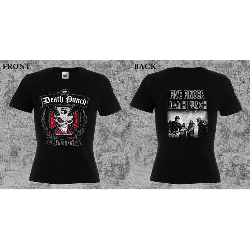 Fruit of the Loom Five Finger Death Punch - Legionary (dámske tričko) 65599772