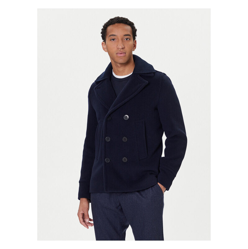 Vlnený kabát Paul&Shark 65605224