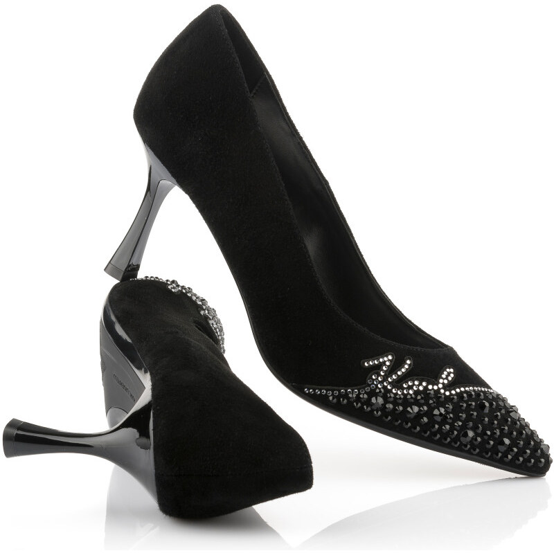 LODIČKY KARL LAGERFELD SIENNA SIGNATURE PUMP 65606970