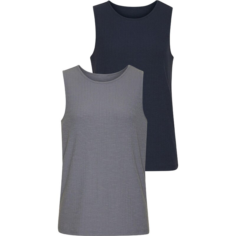 VIVANCE Top námornícka modrá / tmavosivá 65645645