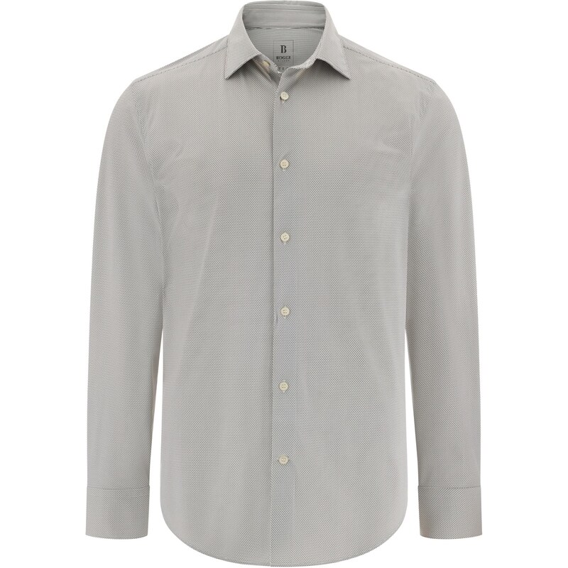 Boggi Milano Košeľa sivá / antracitová 65660191