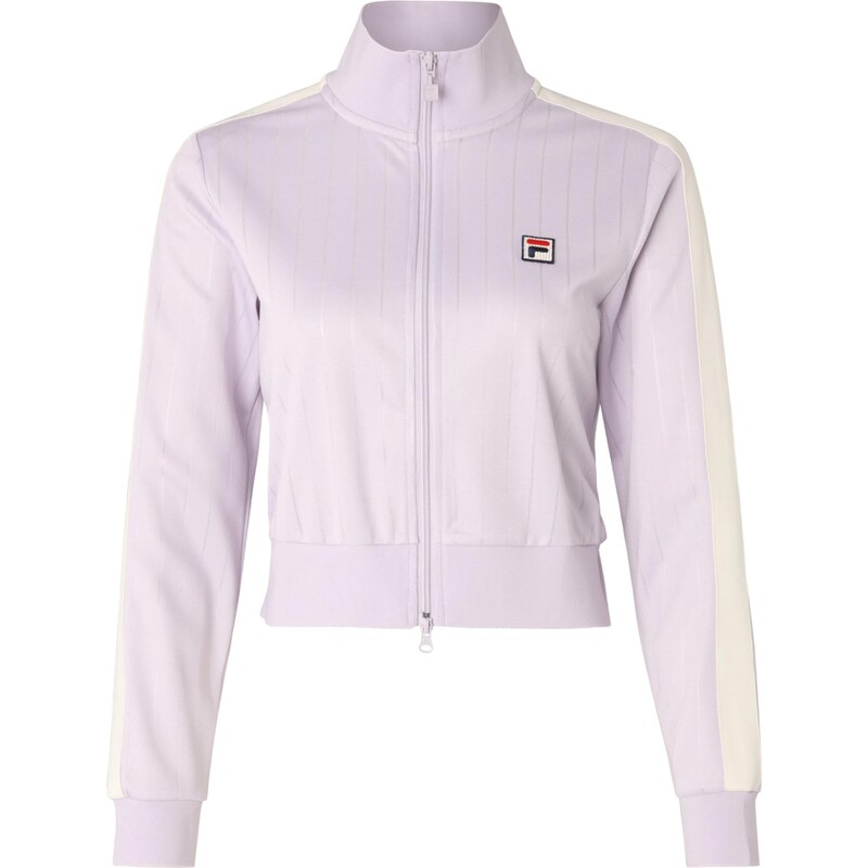 FILA Športová mikina so zipsom Lorce nebielená / námornícka modrá / 66834408