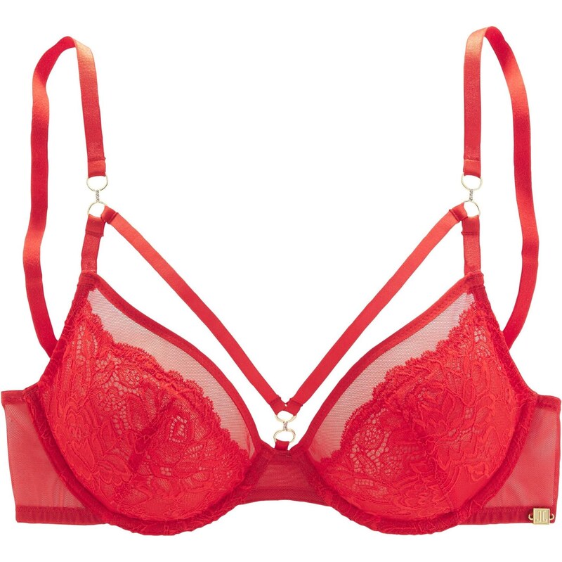 JETTE Podprsenka krvavo červená 65655189