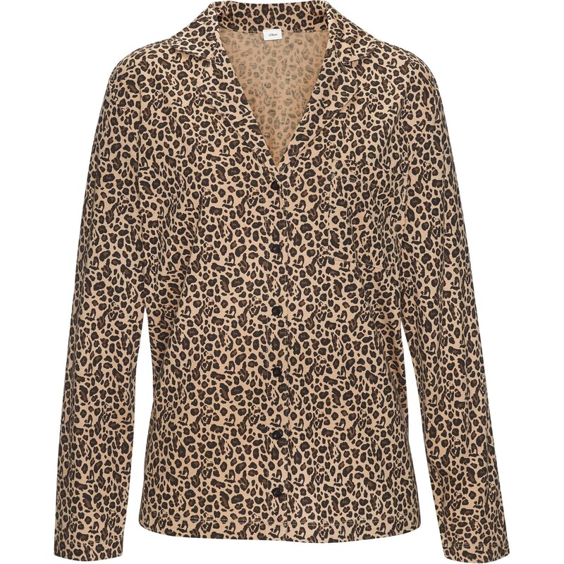 s.Oliver Tričká na spanie hnedá / čierna 65655228