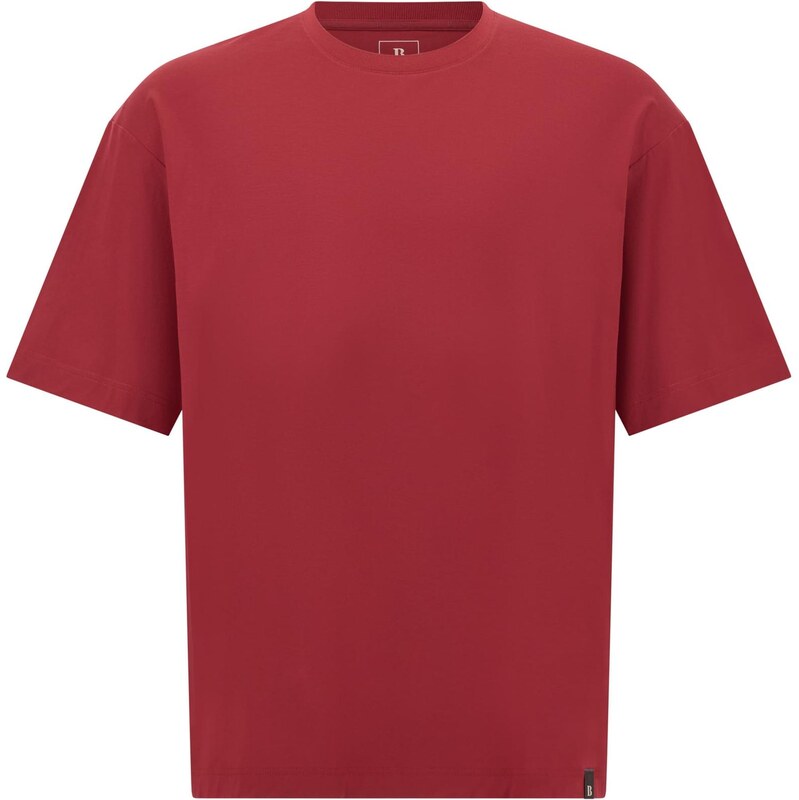 Boggi Milano Tričko B-Tech burgundská 65660207