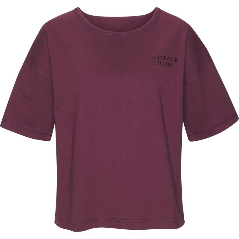 Copenhagen Studios Tričko vínovo červená 65882110