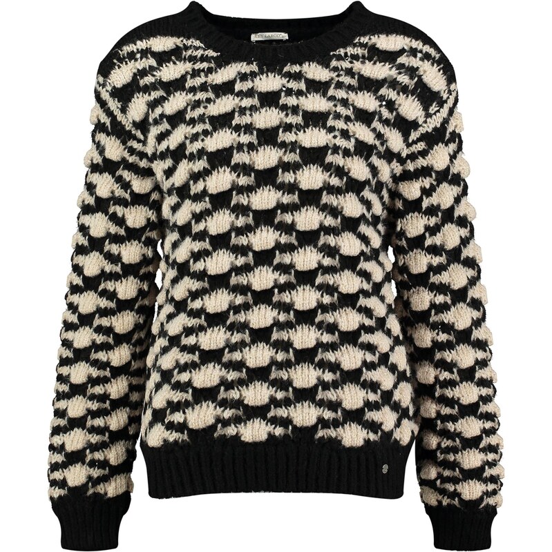 Key Largo Sveter Inflate žltohnedá / čierna 66057042