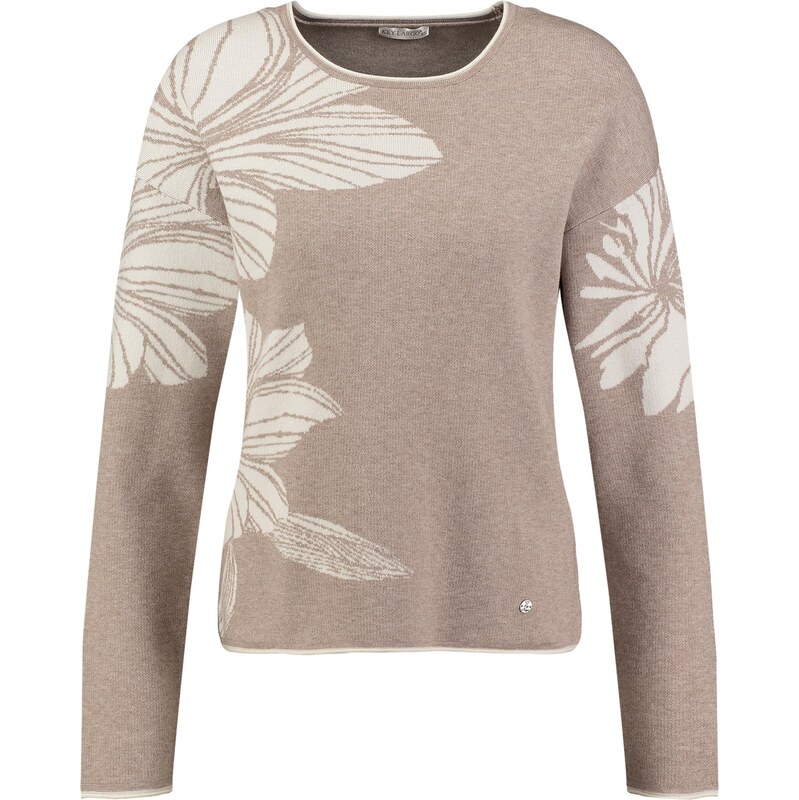 Key Largo Sveter Scarlet brokátová / biela 66057050