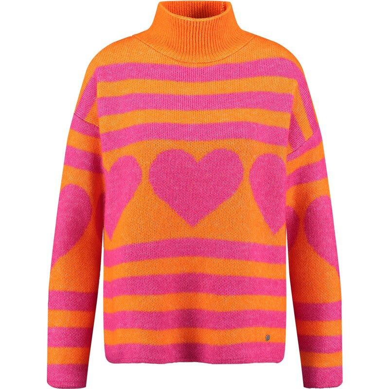 Key Largo Sveter Dear oranžová / ružová 66057083