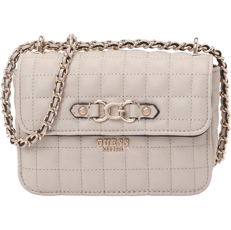 GUESS Taška cez rameno NADIRA MINI CNVRTBL XBODY FLAP zlatá / 65609202