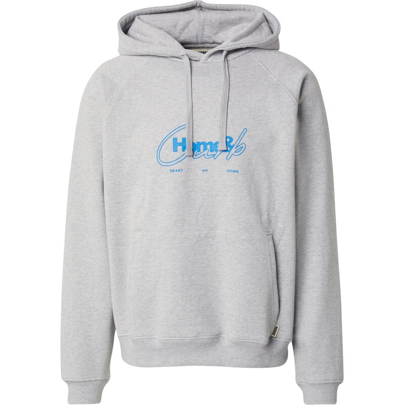 Woodbird Mikina Paw Curb azúrová / svetlosivá 65665680