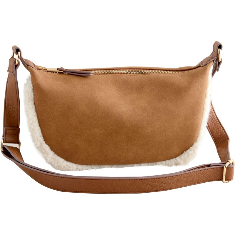 Next Taška cez rameno hnedá 65891811