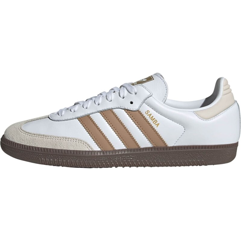 ADIDAS ORIGINALS Nízke tenisky Samba brokátová / kamenná / biela 65921560