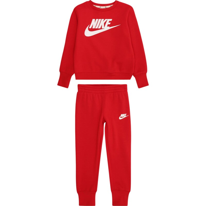 Nike Sportswear Joggingová súprava červená / biela 65609159