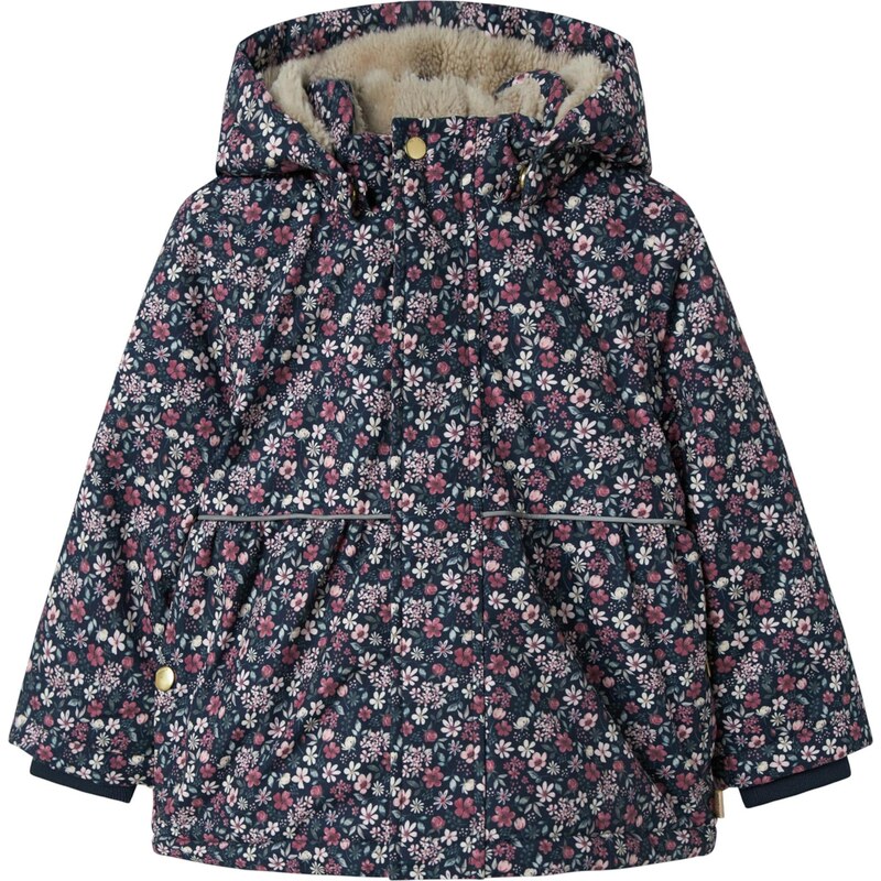 NAME IT Funkčná bunda NMFSNOW05 zafírová / fuksia / biela 65796510