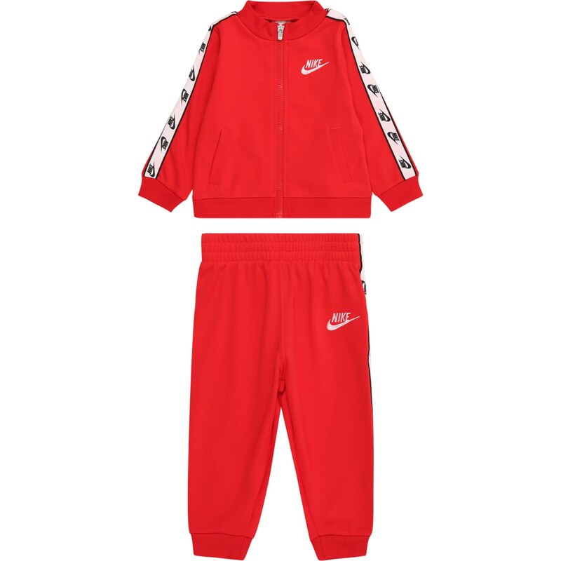 Nike Sportswear Joggingová súprava červená / čierna / biela 65895226