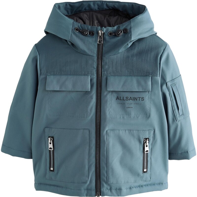 smALLSAINTS Kabát Underground modrozelená / čierna 65665010