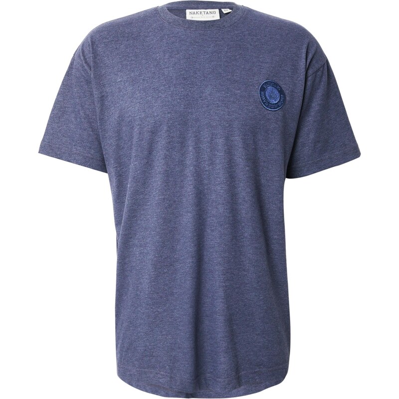naketano Tričko modrá melírovaná 65665606