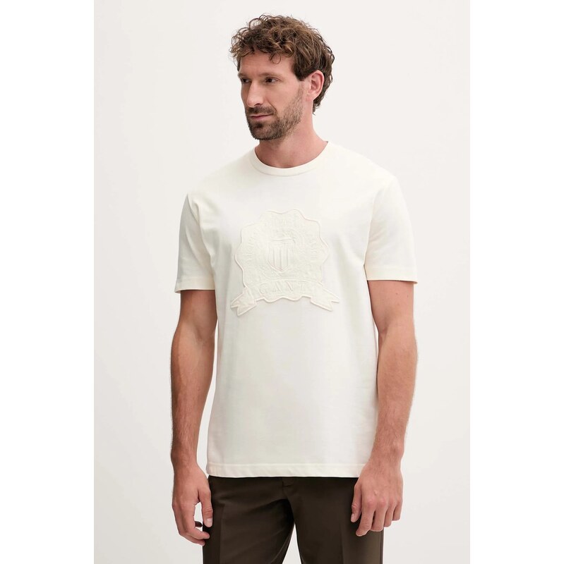 Bavlnené tričko Gant 65609434