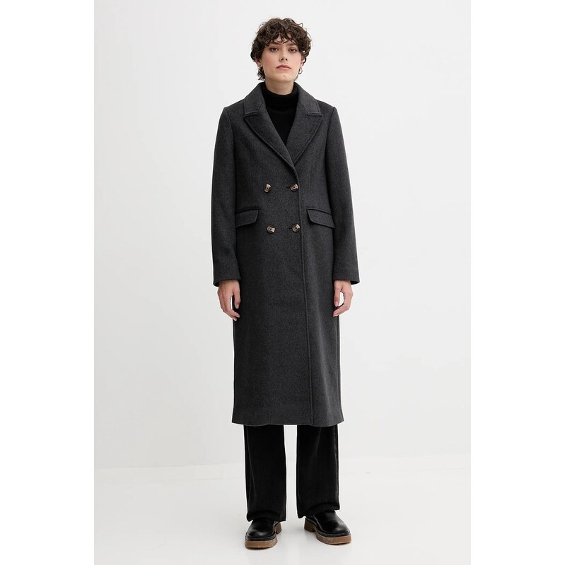 Kabát s prímesou vlny Pepe Jeans 65609827