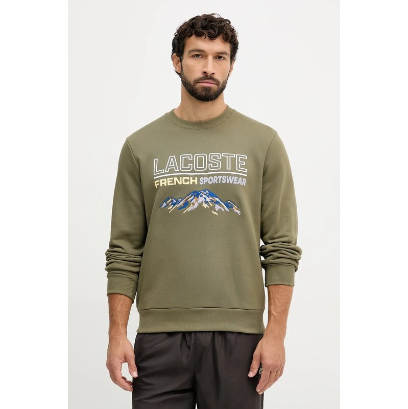 Bavlnená mikina Lacoste 65609846