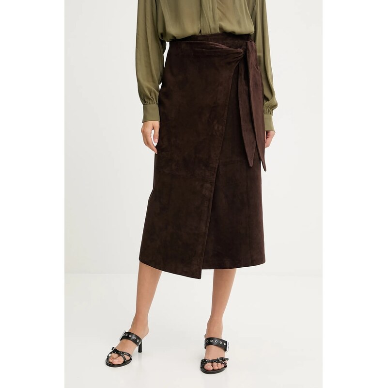 Semišová sukňa Never Fully Dressed 65609976