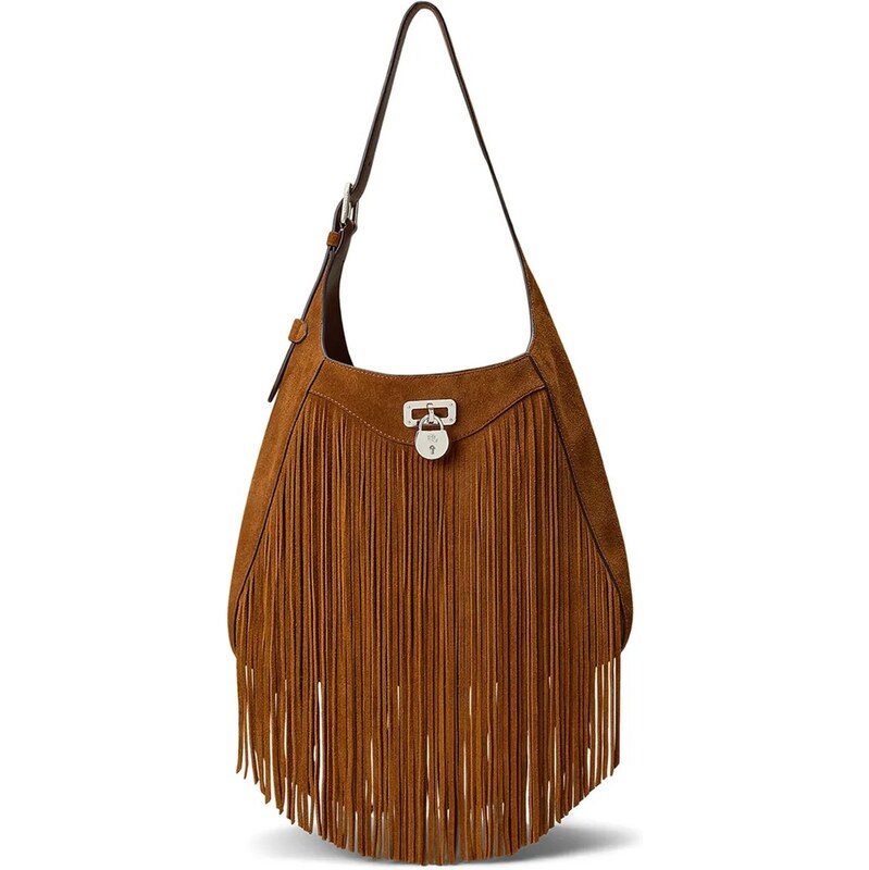 Semišová kabelka Lauren Ralph Lauren 65619211