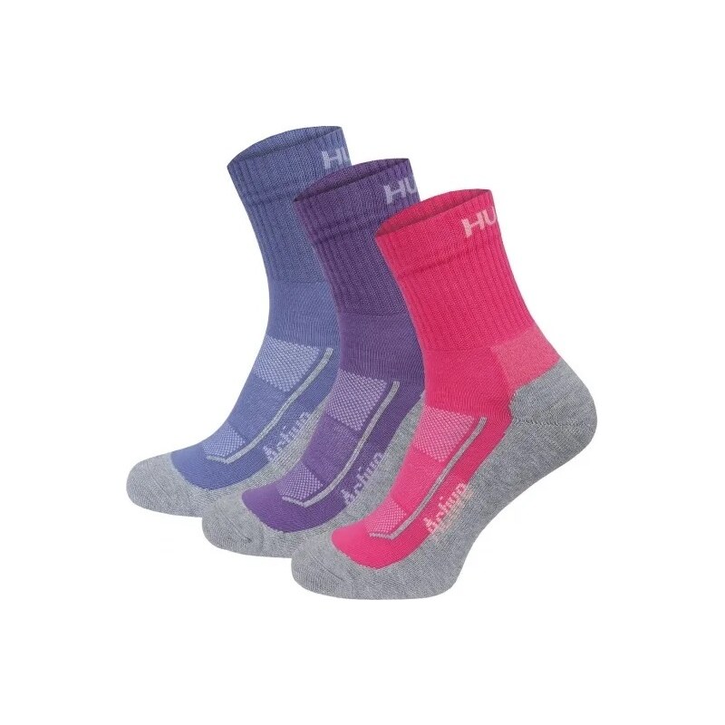 Husky Active 3pack blue/pink/purple 65610801