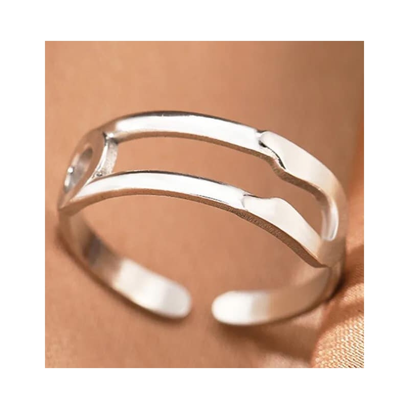 Oceľový prsteň Glare 310 65611112