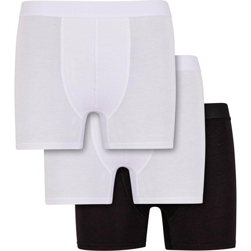 Urban Classics Boxerky čierna / biela 65731009