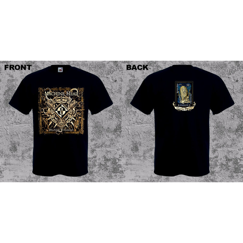 Fruit of the Loom Machine Head - Bloodstone and Diamonds (tričko) 65611336