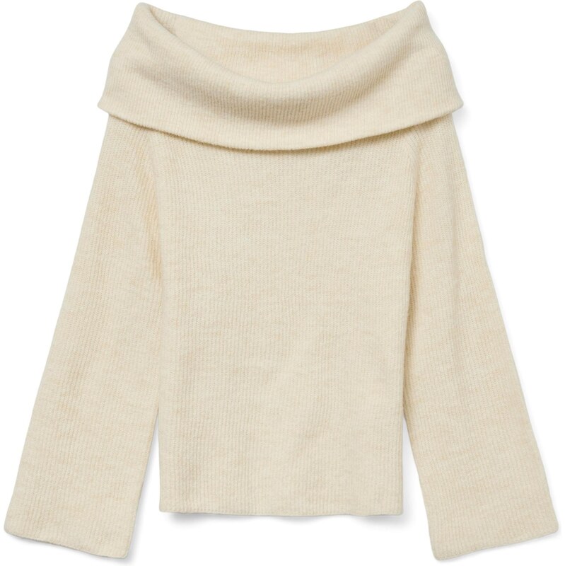 VERO MODA Sveter VMEra krémová 65874249
