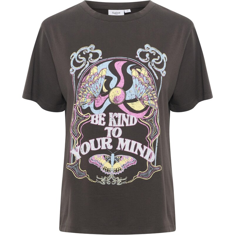 SAINT TROPEZ Tričko svetlomodrá / žltá / tmavosivá / ružová 65878734