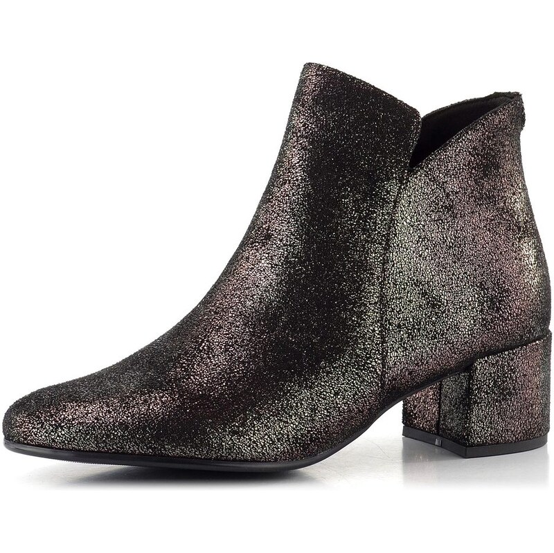 Tamaris elegantná textilná členková obuv pewter 1-25354-43 65612213