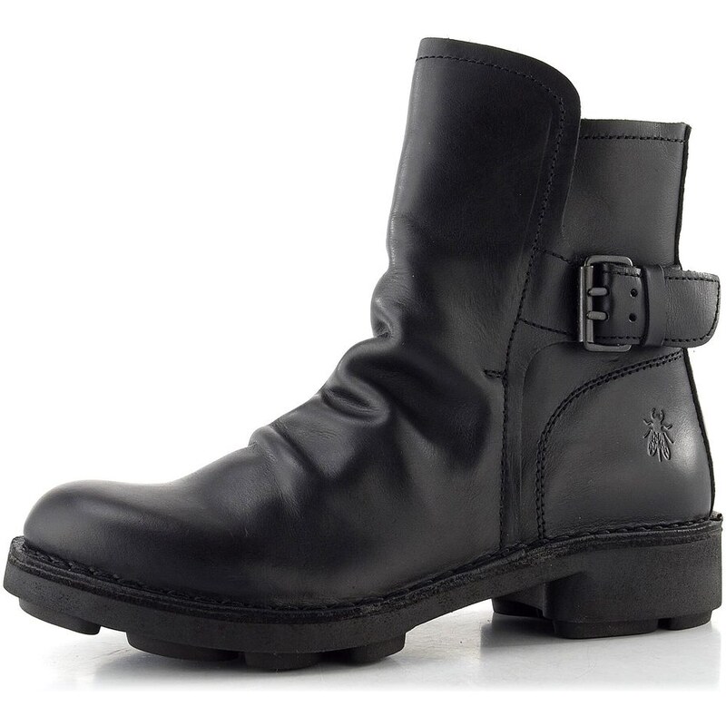 Fly London kotník se sponou black NURY175FLY 65612214