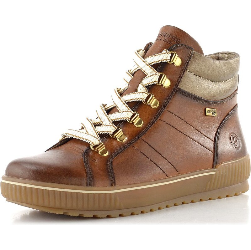 Remonte šněrovací kotník s membránou Muskat/Bronze D0781-24 65612226