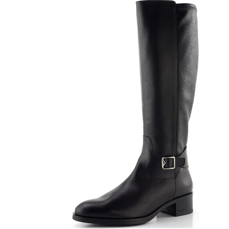 Wonders hladké čižmy negro D-1802 65612229