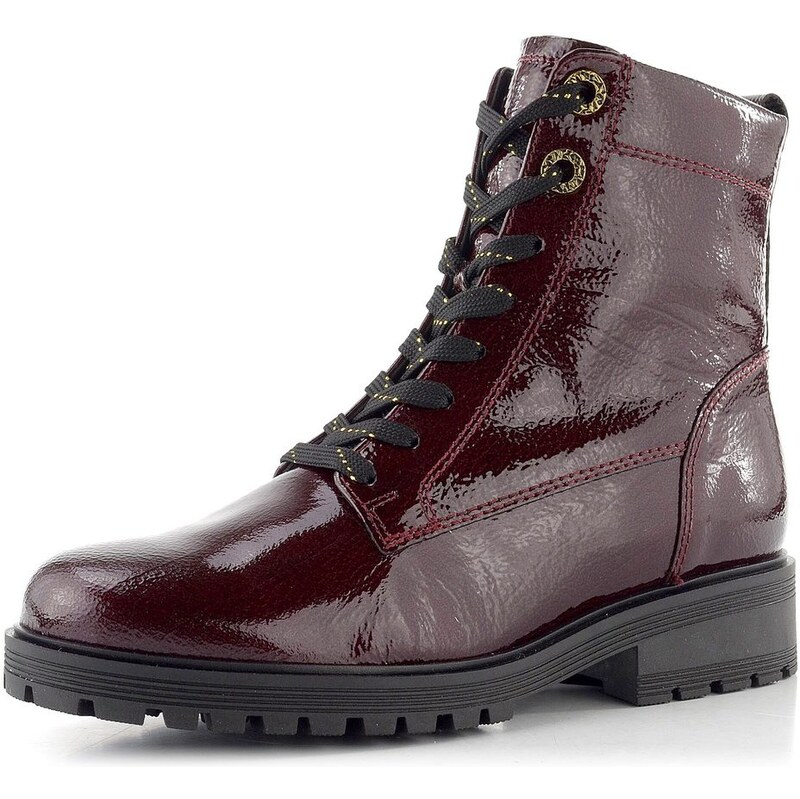 Gabor lakovaná vínová členková obuv 72.765.88 65612238