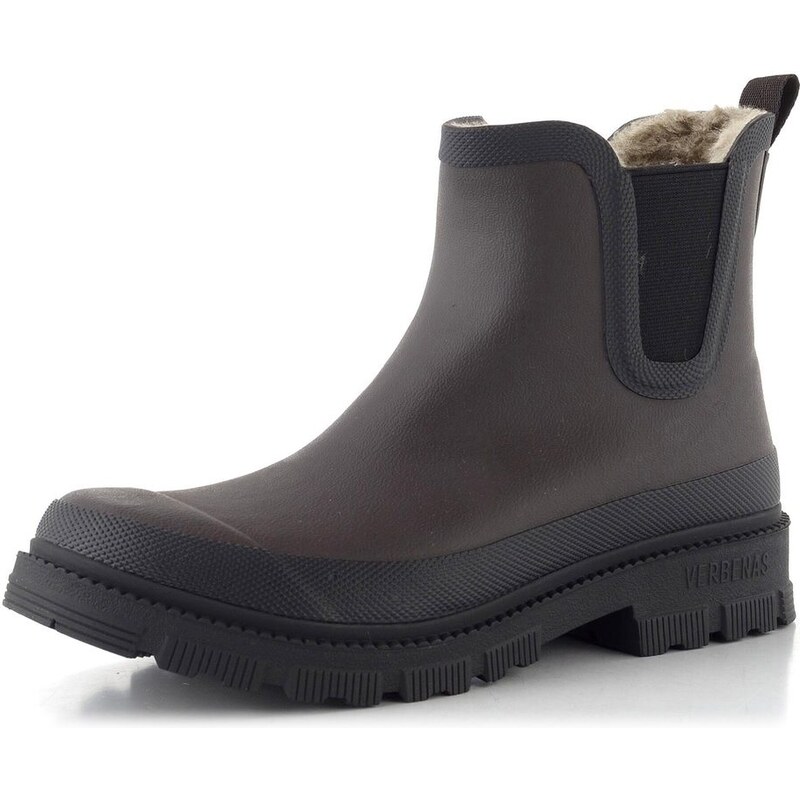 Verbenas chelsea čižmy zateplené Lua Mate Brown 65612312